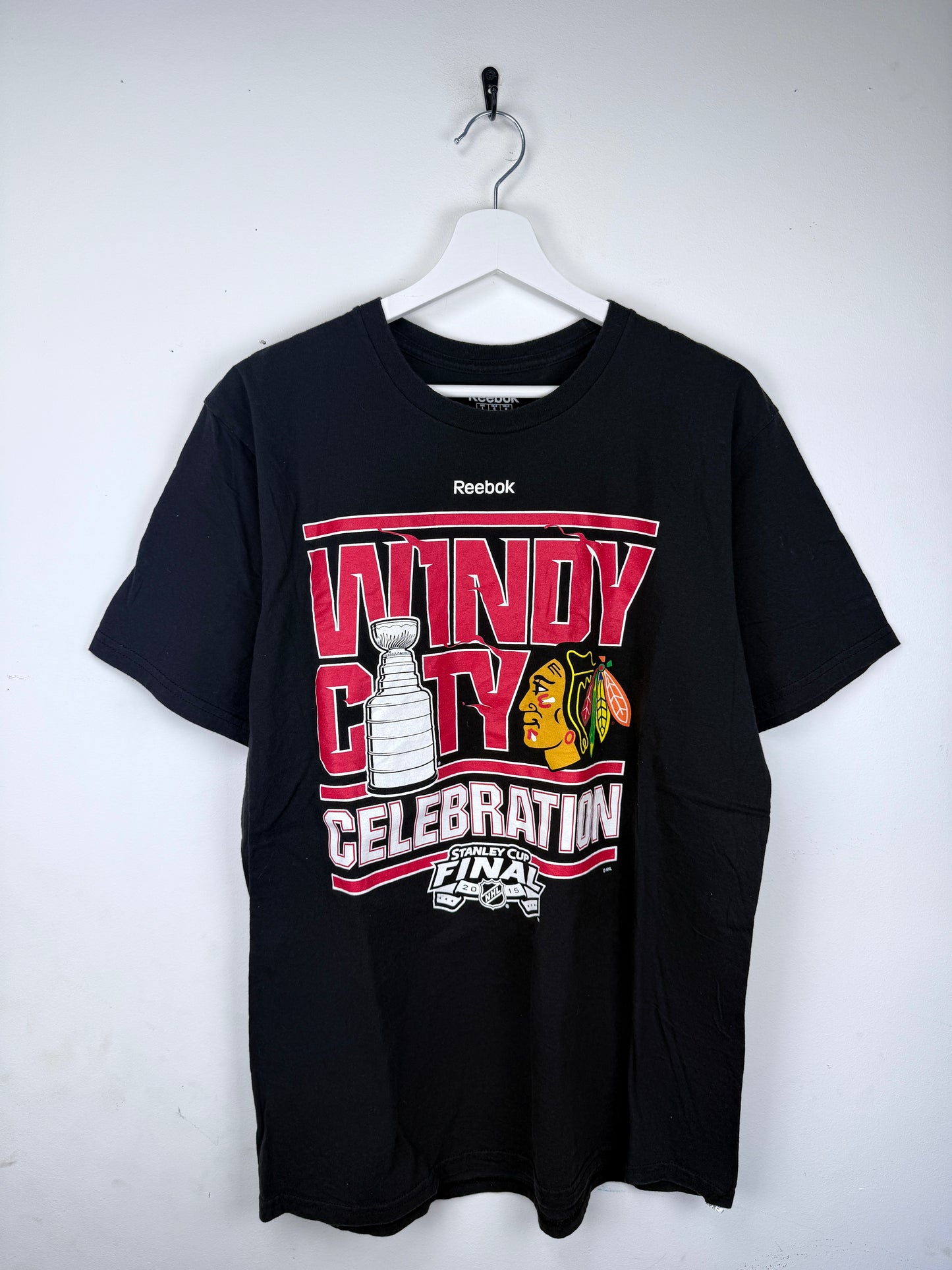 Reebok Chicago Blackhawks Stanley Cup Finals 2010 T-Shirt