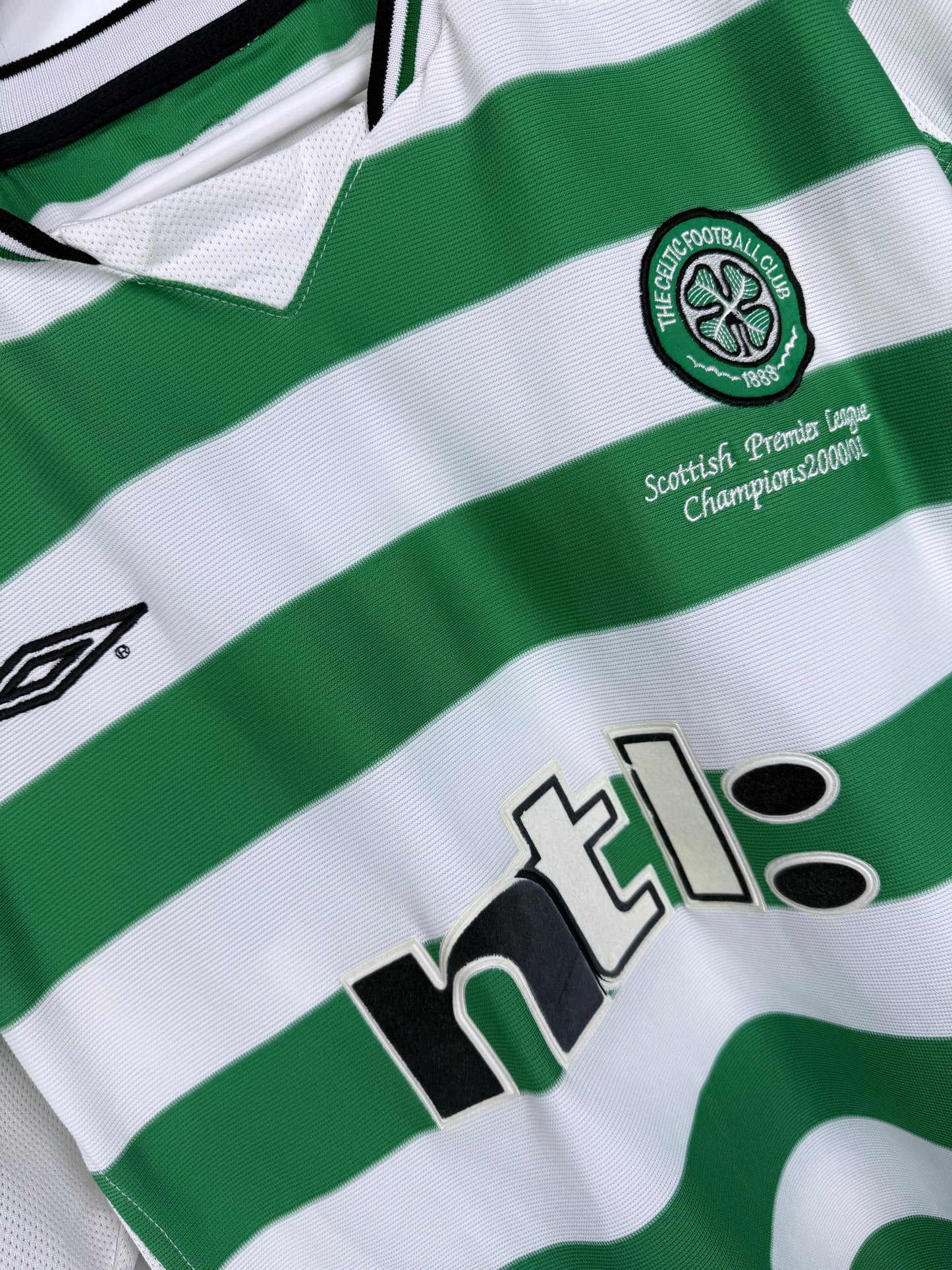 Umbro Celtic Glasgow Heimtrikot 2001/02