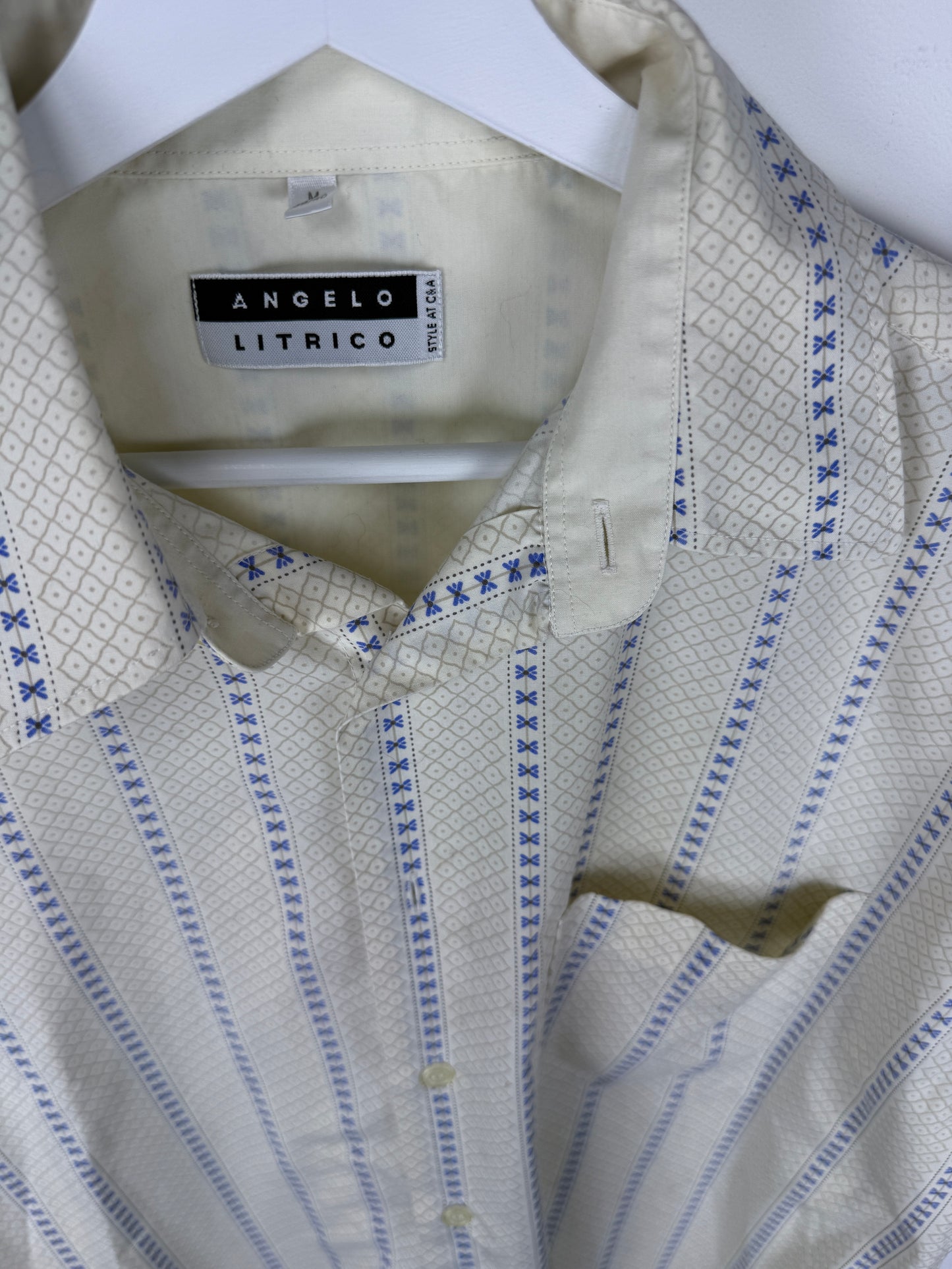 Angelo Litrico Hemd Beige