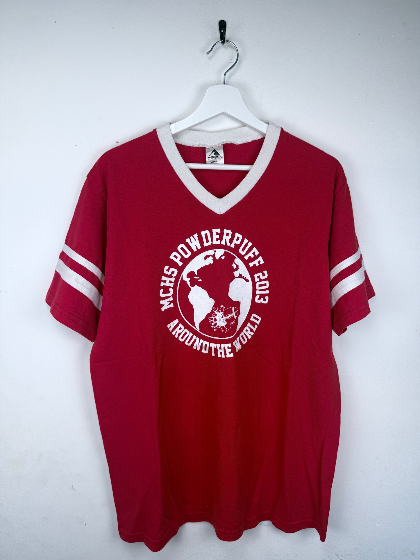 MCHS Powderpuff 2013 Football Jersey T-Shirt