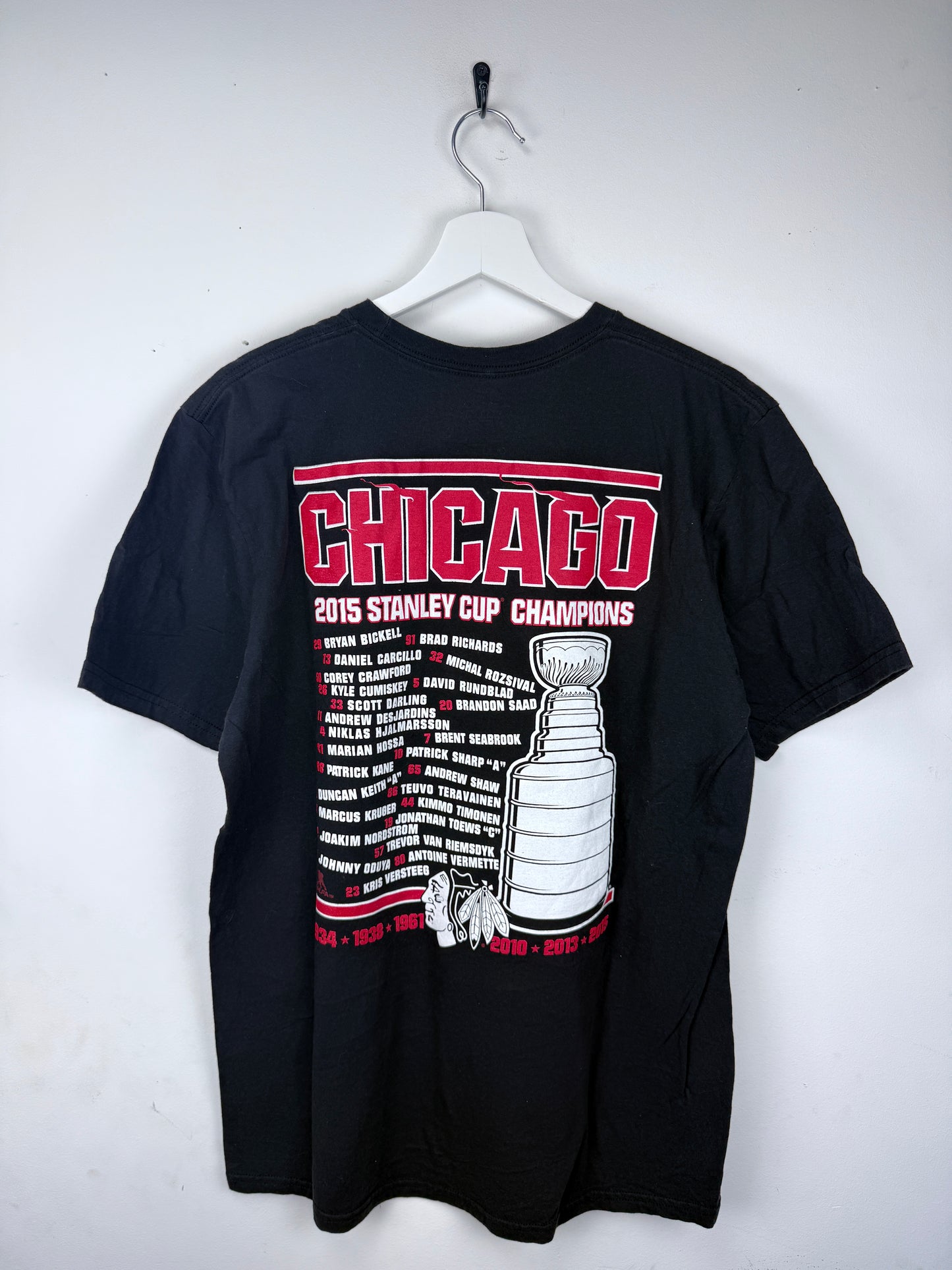 Reebok Chicago Blackhawks Stanley Cup Finals 2010 T-Shirt