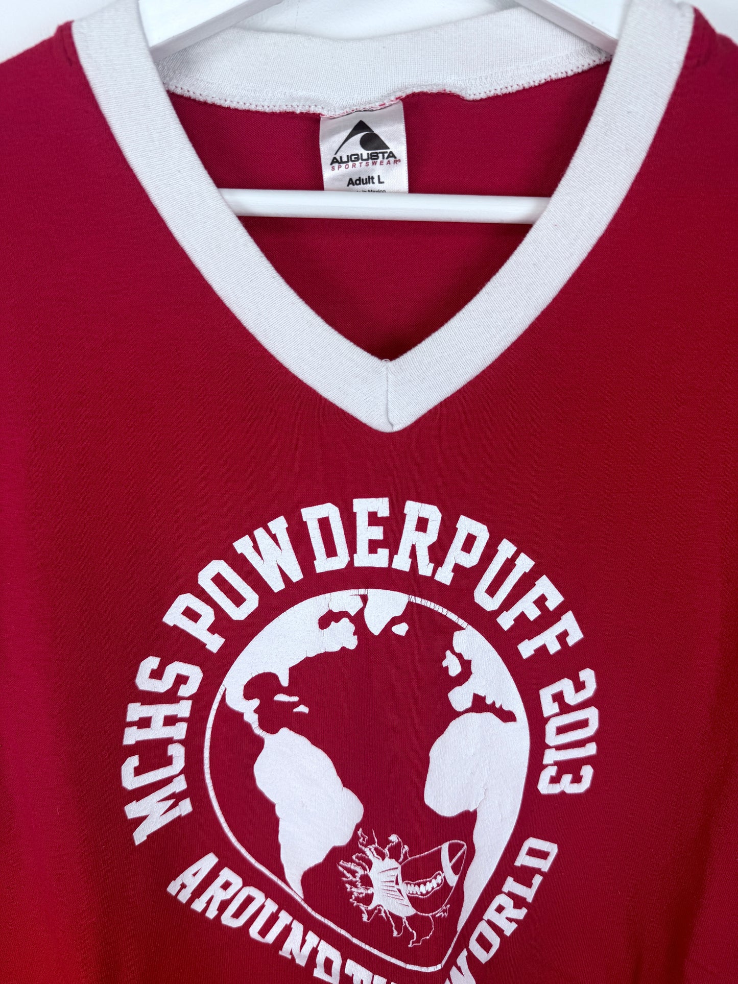 MCHS Powderpuff 2013 Football Jersey T-Shirt