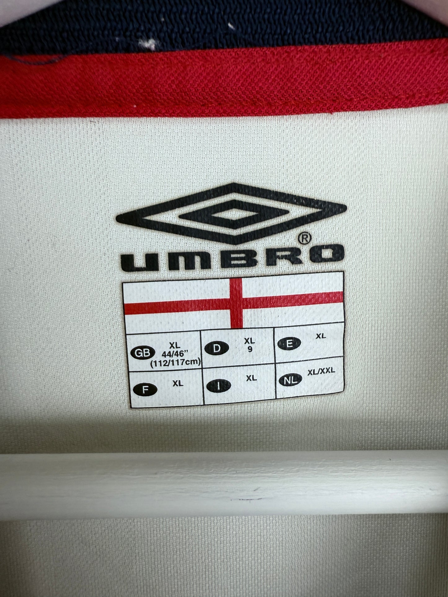 England Umbro Jersey - WM 2002 Era