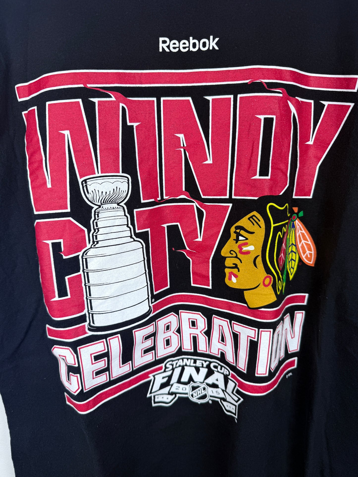 Reebok Chicago Blackhawks Stanley Cup Finals 2010 T-Shirt