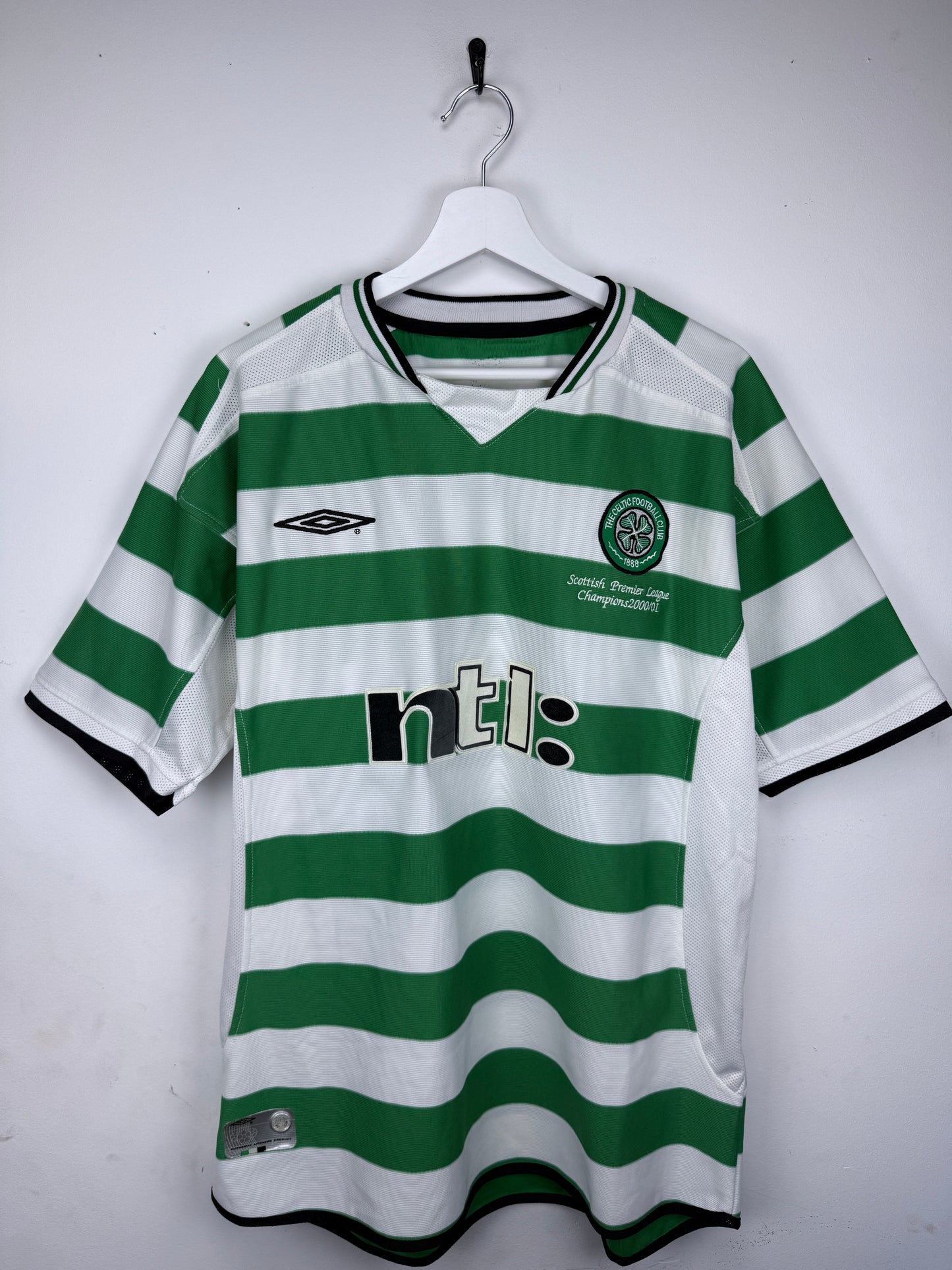 Umbro Celtic Glasgow Heimtrikot 2001/02
