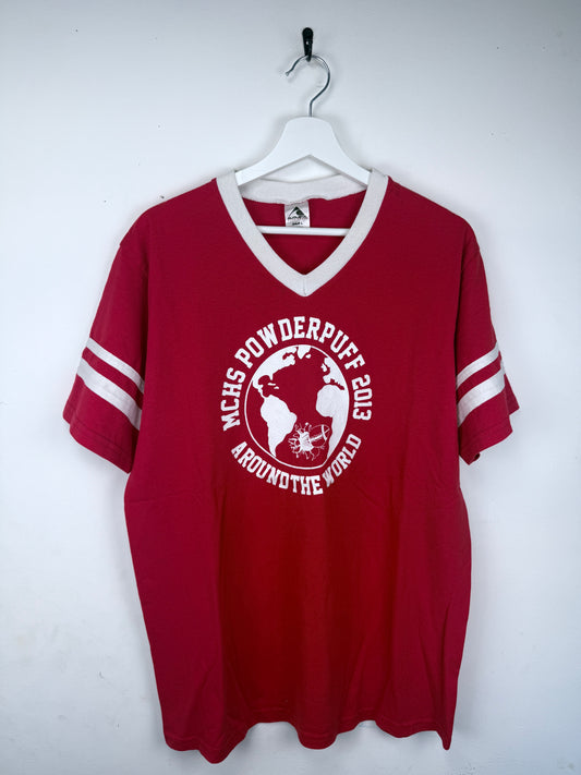 MCHS Powderpuff 2013 Football Jersey T-Shirt