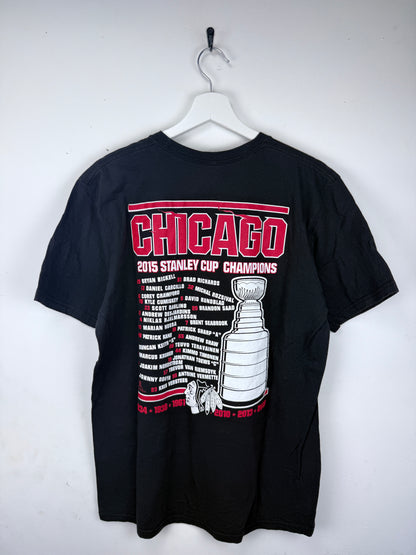 Reebok Chicago Blackhawks Stanley Cup Finals 2010 T-Shirt