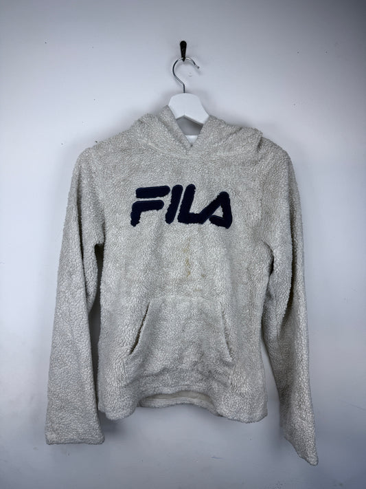 Fila Sherpa Hoodie - Teddy Fleece Hoodie