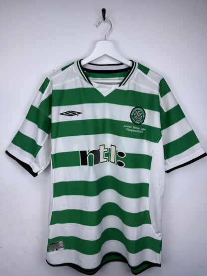 Umbro Celtic Glasgow Heimtrikot 2001/02