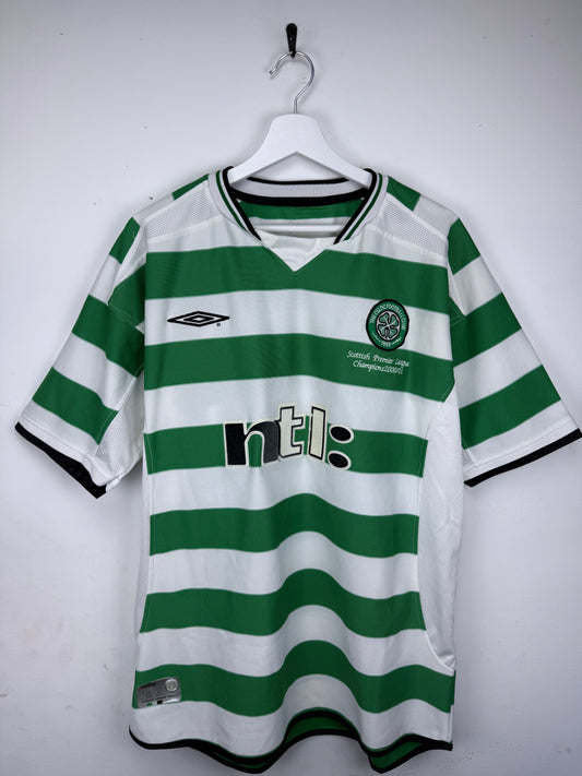 Umbro Celtic Glasgow Heimtrikot 2001/02